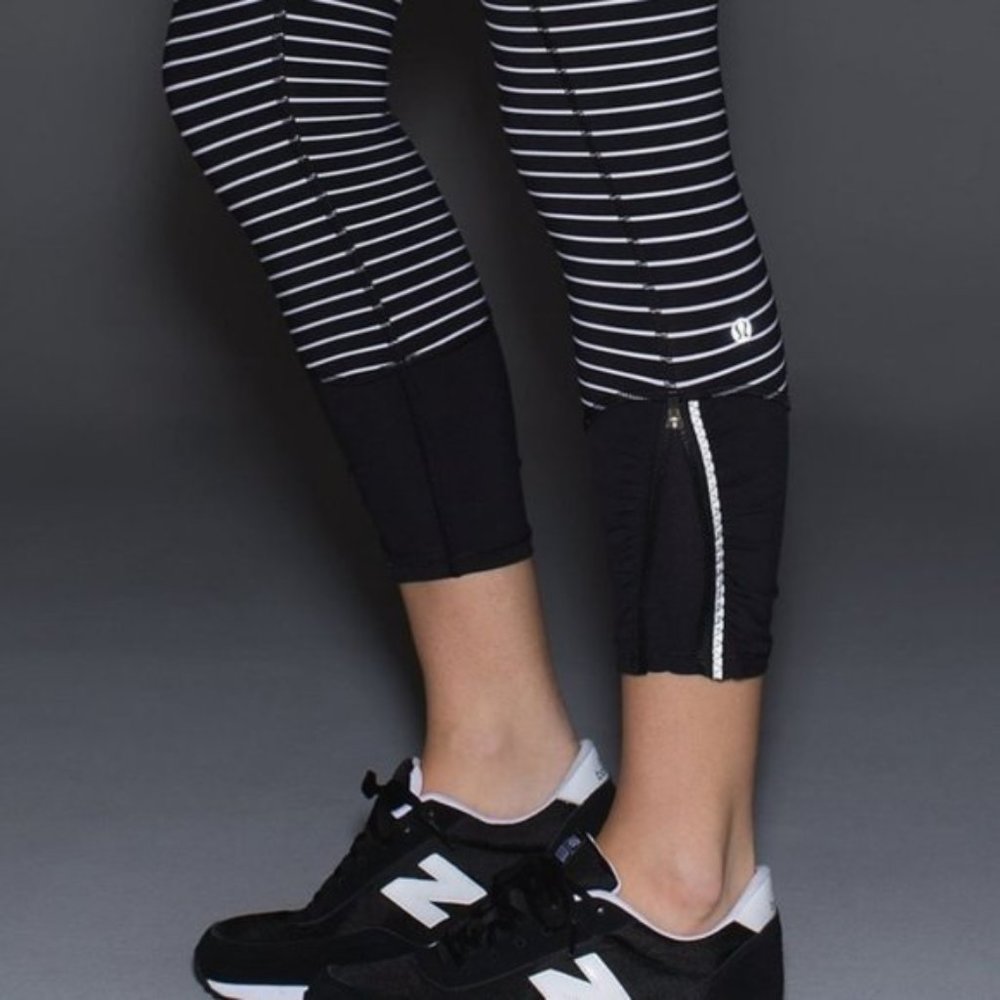 Lululemon Runday Parallel Stripes Crop - Picture 5 of 8